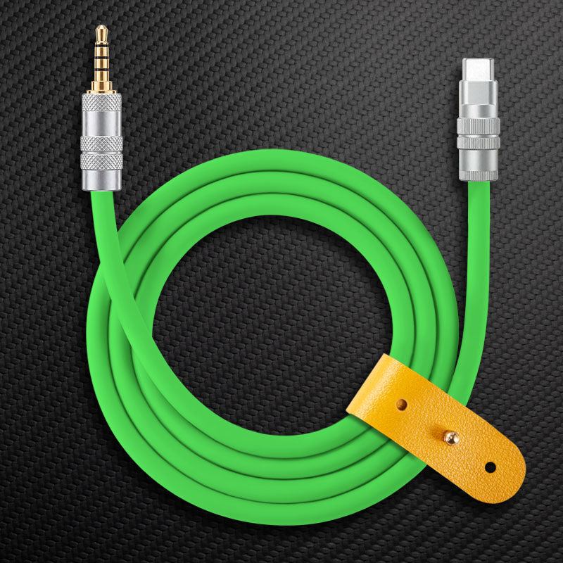 "Seamless Chubby"  Audio Cable - Type-C & Lightning (TRRS) - Image 11