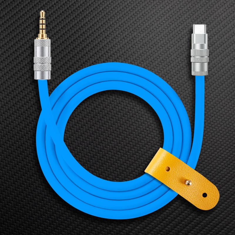 "Seamless Chubby"  Audio Cable - Type-C & Lightning (TRRS) - Image 12