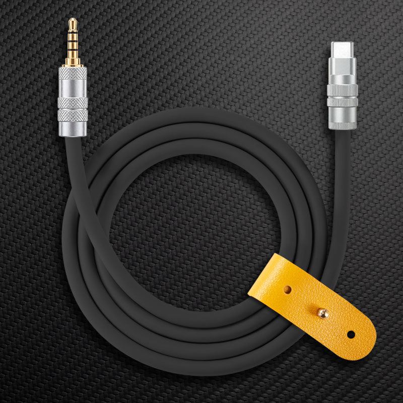 "Seamless Chubby"  Audio Cable - Type-C & Lightning (TRRS) - Image 16