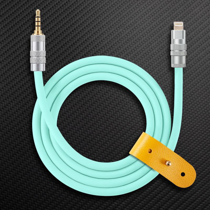 "Seamless Chubby"  Audio Cable - Type-C & Lightning (TRRS) - Image 25