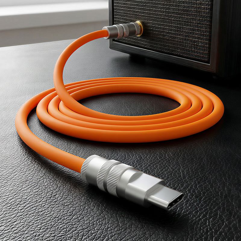 "Seamless Chubby"  Audio Cable - Type-C & Lightning (TRRS) - Image 3