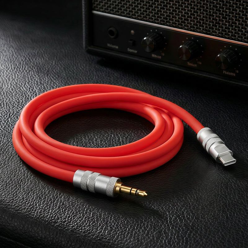 "Seamless Chubby"  Audio Cable - Type-C & Lightning (TRRS) - Image 5