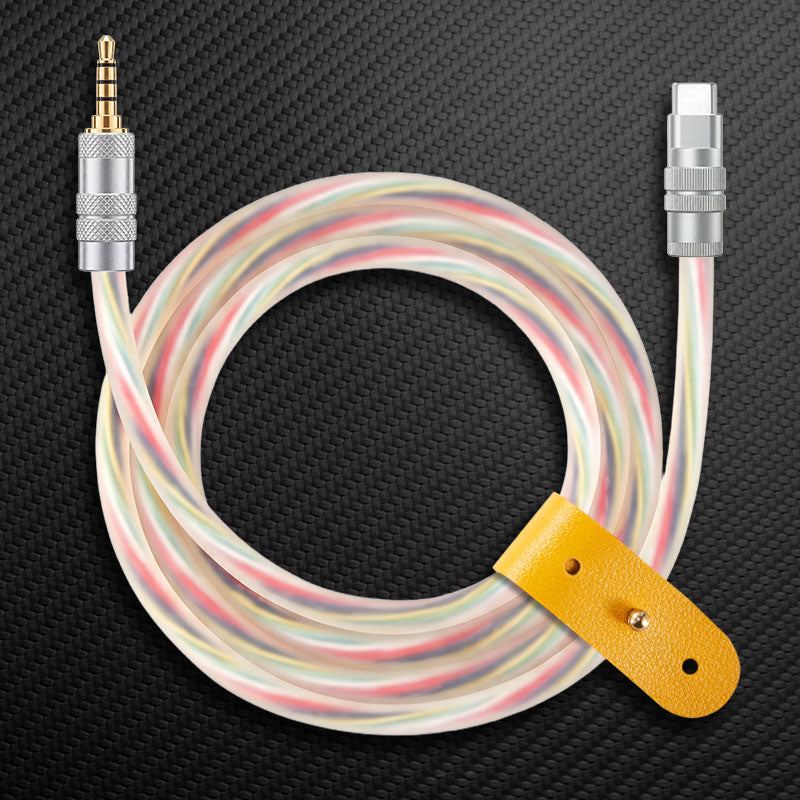"Seamless Chubby"  Audio Cable - Type-C & Lightning (TRRS) - Image 8