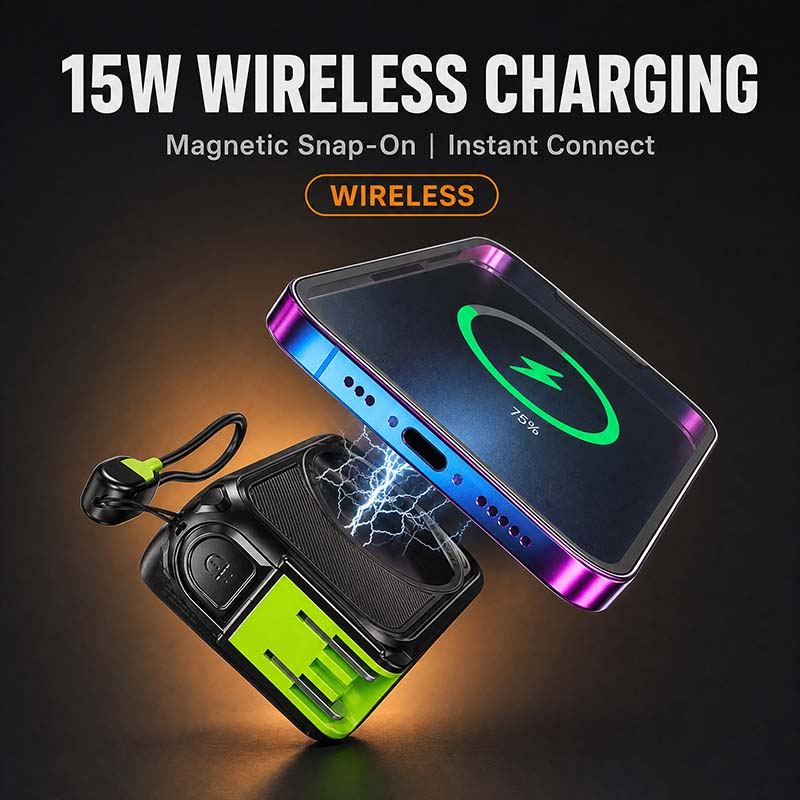 ChubbyCharge BoostMag - Magnetic 10,000mAh Power Bank & Wall Charger - Image 3