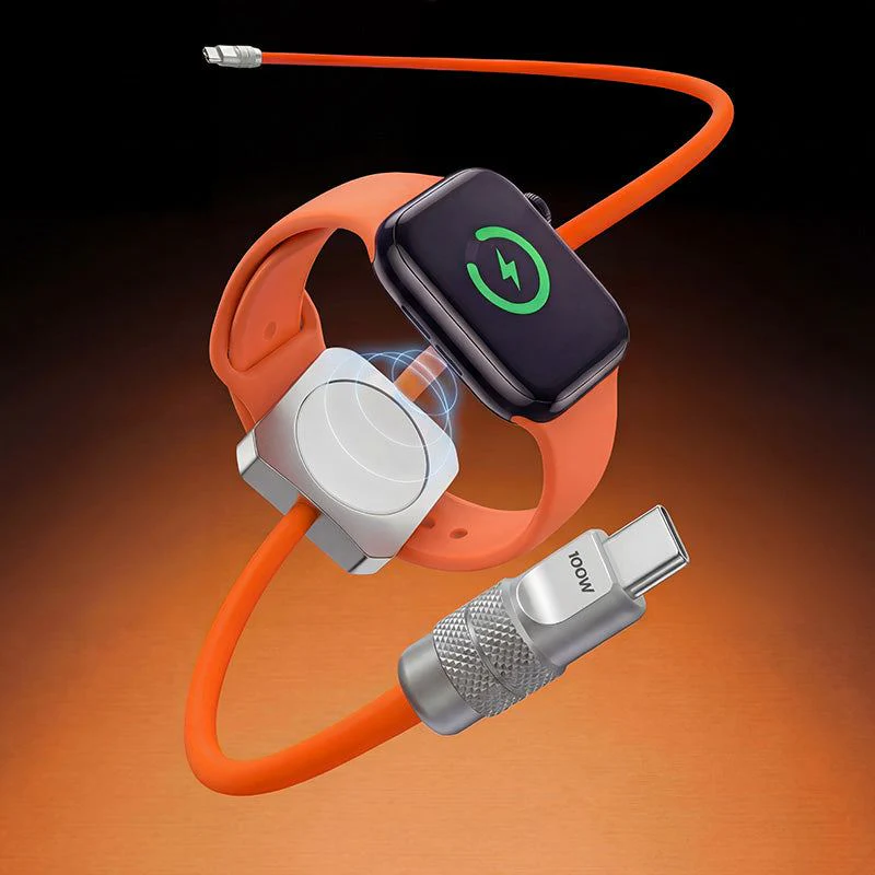 ChubbyCable Solo-Flex™ 2-In-1 USB-C Cable With In-Line Watch Charger - Image 10
