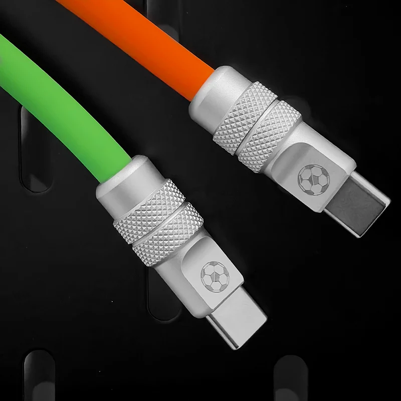 ChubbyCable Football Edition - 240W Fast Charge Cable With Limited Soccer Connector Design - Image 3