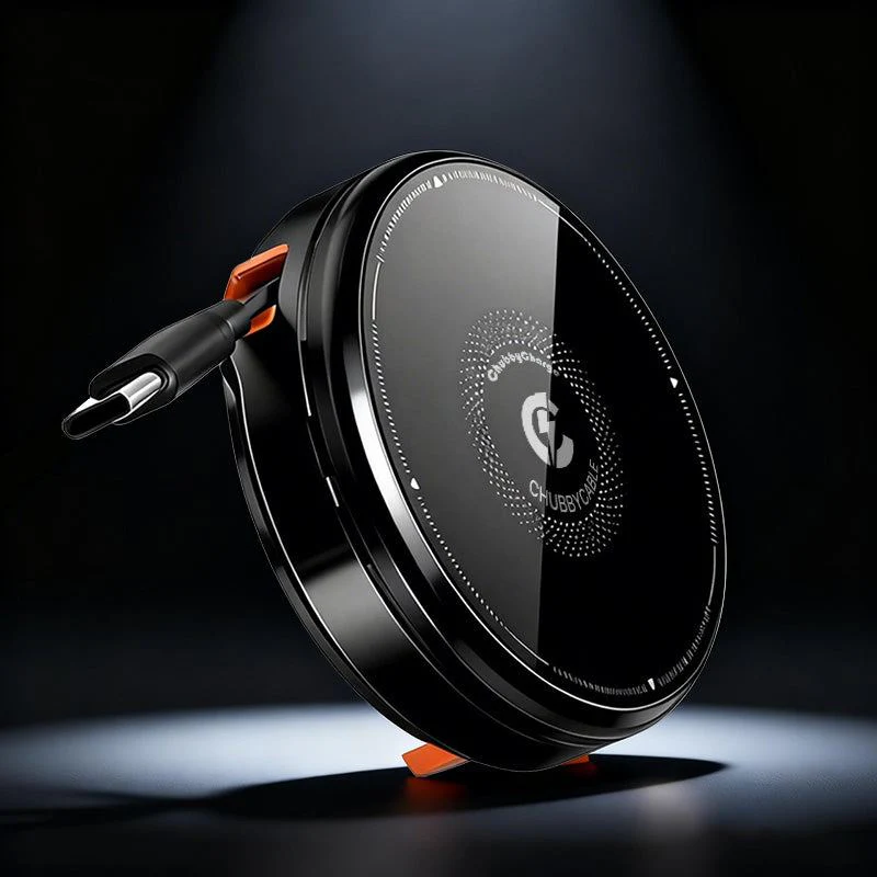 ChubbyCharge Compact - Retractable 3-in-1 Magnetic Wireless Charger & Hidden Stand - Image 7
