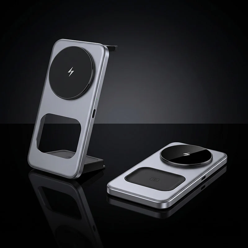 ChubbyCharge FoldPass - Credit Card Sized 3-in-1 Ultra-Thin Wireless Charger Travel Essential - Image 3