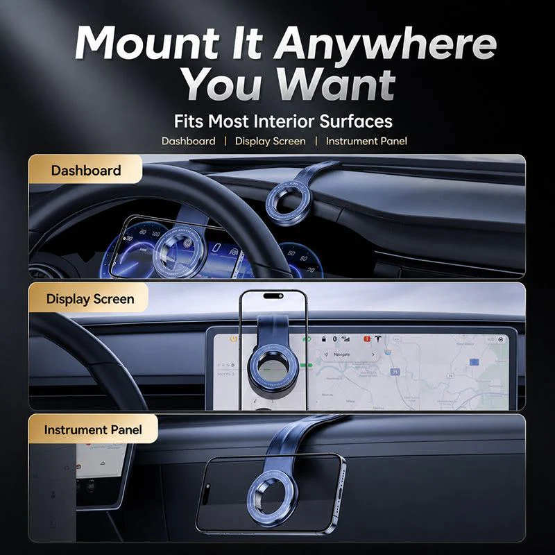 ChubbyDrive FlexGrip - 360° Bendable Magnetic Car Phone Mount - Image 3