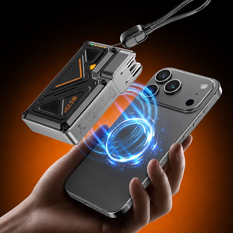 ChubbyCharge PowerMag - Magnetic 10,000mAh Power Bank with Wall Plug - Image 3