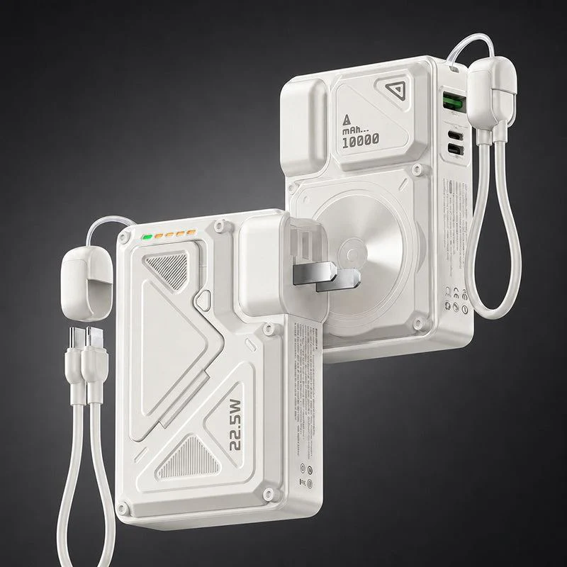 ChubbyCharge PowerMag - Magnetic 10,000mAh Power Bank with Wall Plug - Image 8