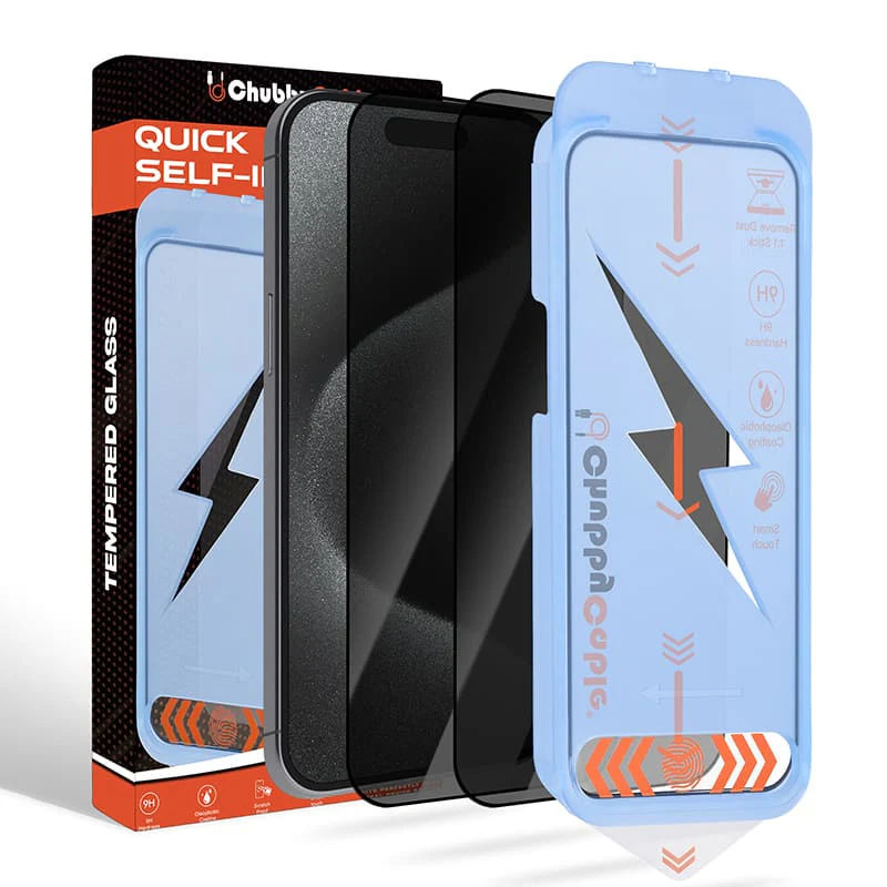 ChubbyShield Ultra - 360° Privacy Screen Protector with Ultra-easy Install Box - Image 9