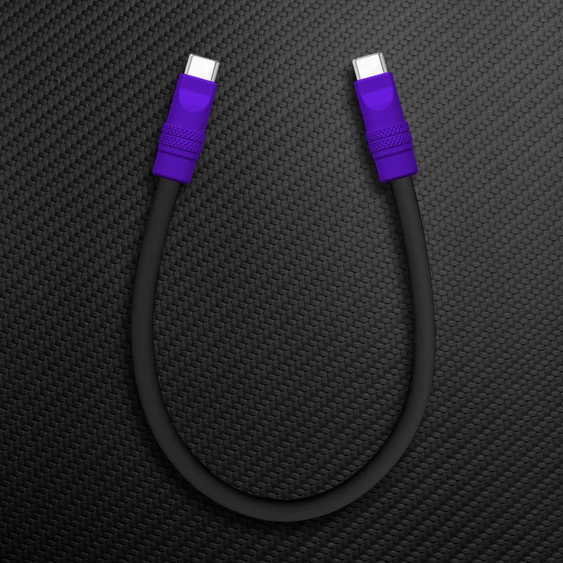 "Color Block Chubby" 240w Painted Power Bank Friendly Cable - Image 31