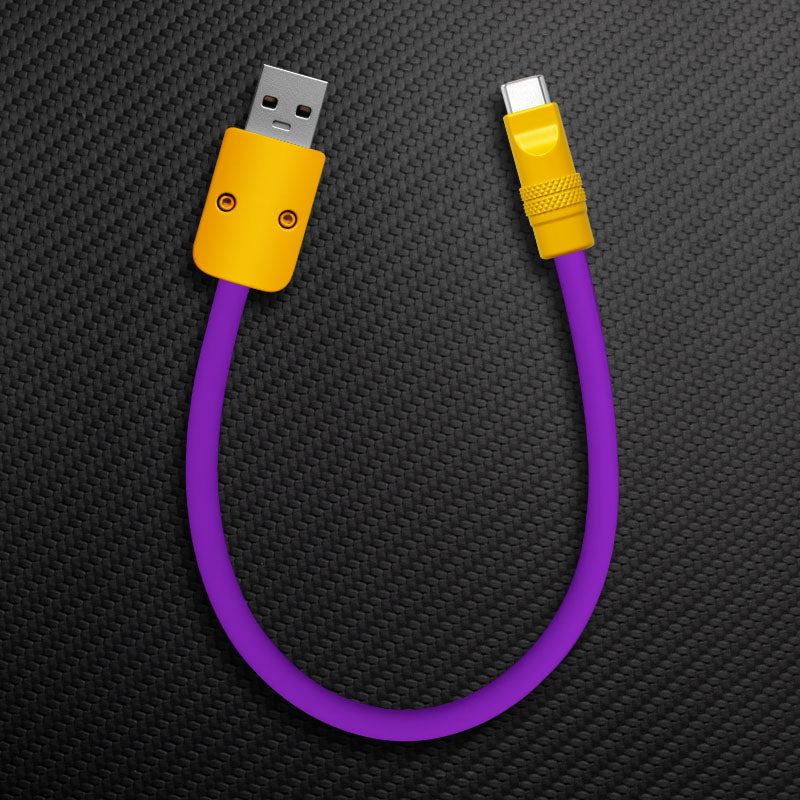 "Color Block Chubby"  Power Bank Friendly Cable - More colors - Image 15
