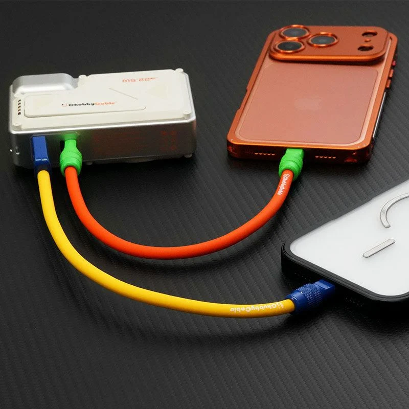 "Color Block Chubby"  Power Bank Friendly Cable - More colors - Image 6