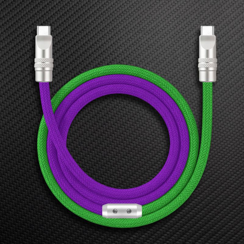"Color-blocking Chubby" Charge Cable - Image 10