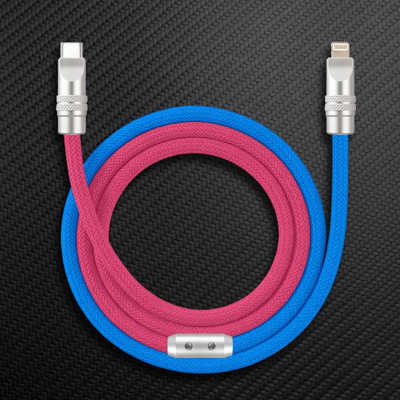 "Color-blocking Chubby" Charge Cable - Image 12