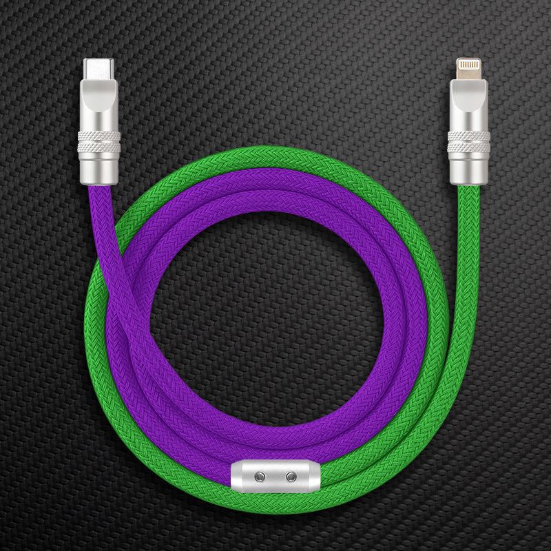 "Color-blocking Chubby" Charge Cable - Image 13