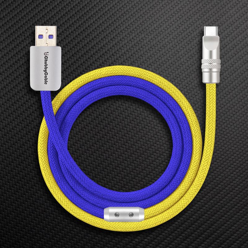 "Color-blocking Chubby" Charge Cable - Image 18