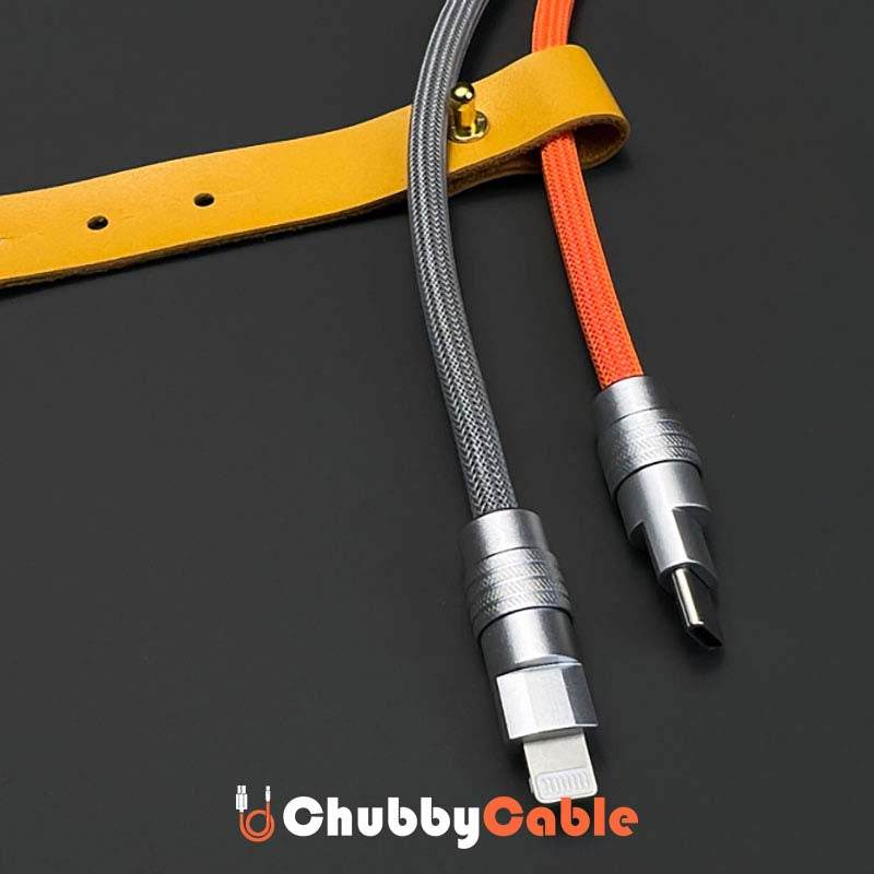 "Color-blocking Chubby" Charge Cable - Image 7