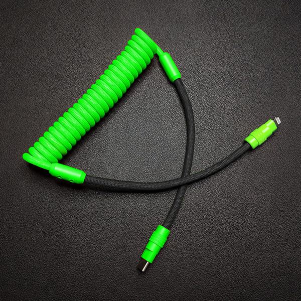 "Curly Chubby" New Colorblock Charge Cable - Image 18