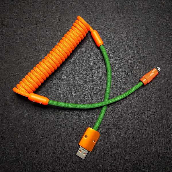"Curly Chubby" New Colorblock Charge Cable - Image 20