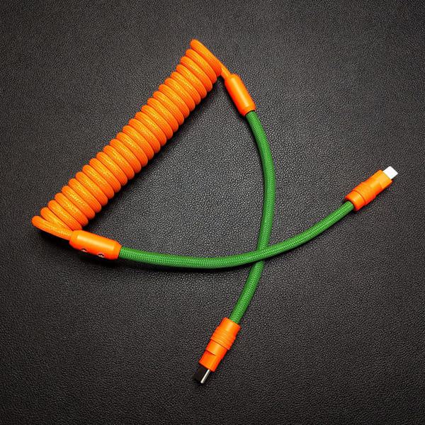 "Curly Chubby" New Colorblock Charge Cable - Image 21