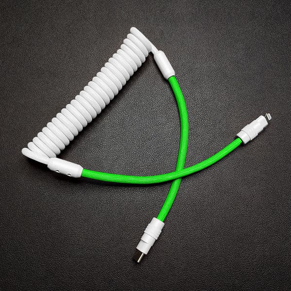 "Curly Chubby" New Colorblock Charge Cable - Image 33