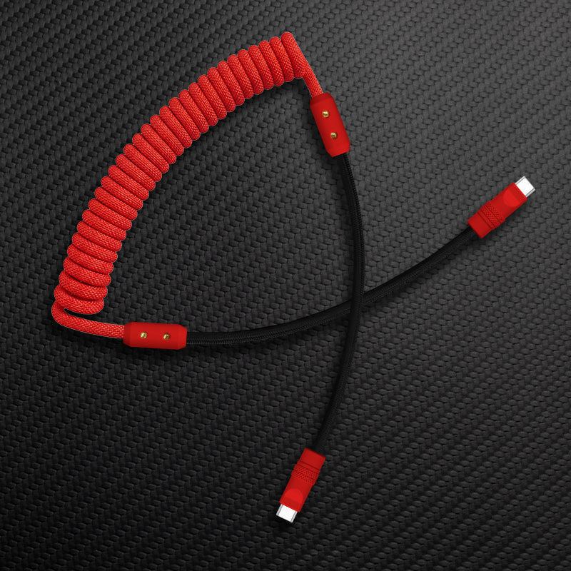"Curly Chubby" New Colorblock Charge Cable - Image 35