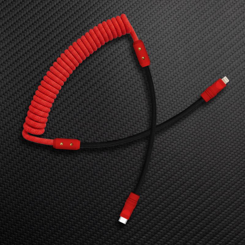 "Curly Chubby" New Colorblock Charge Cable - Image 37