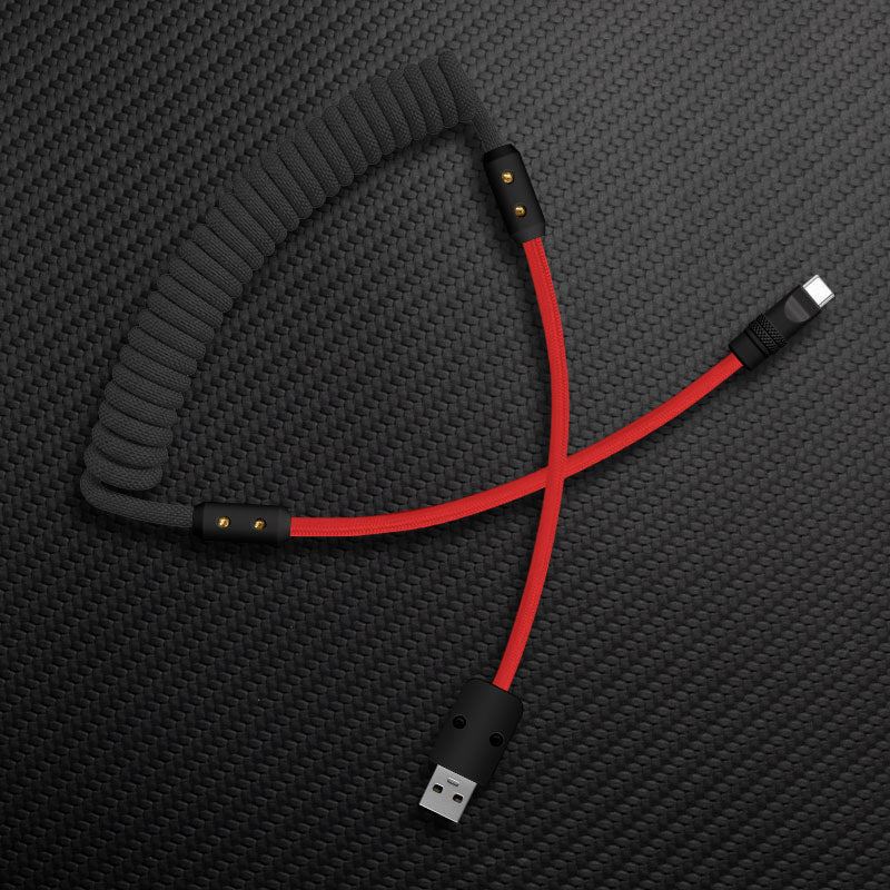"Curly Chubby" New Colorblock Charge Cable - Image 39