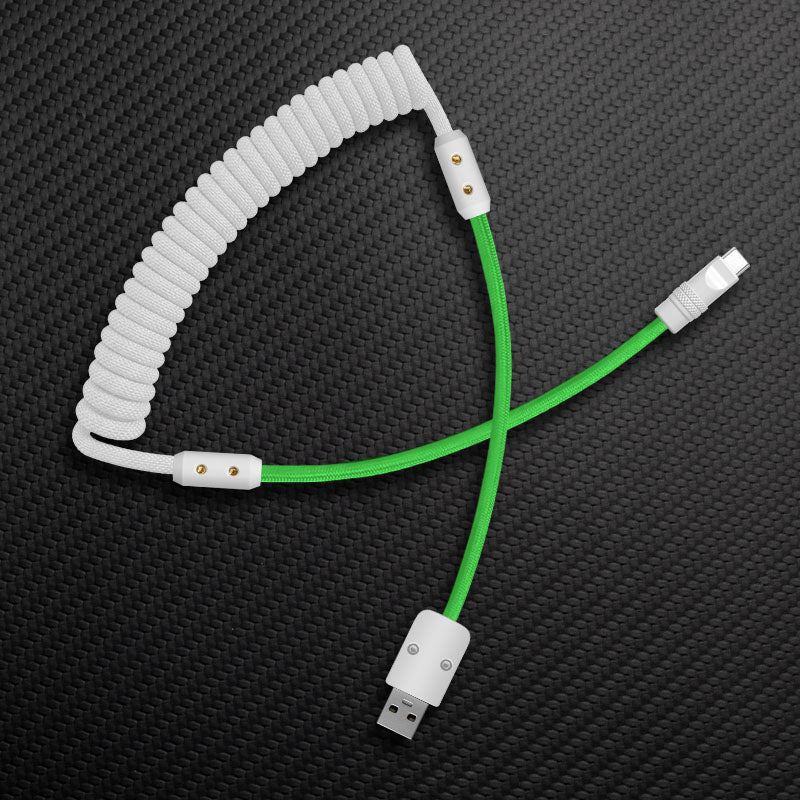 "Curly Chubby" New Colorblock Charge Cable - Image 40