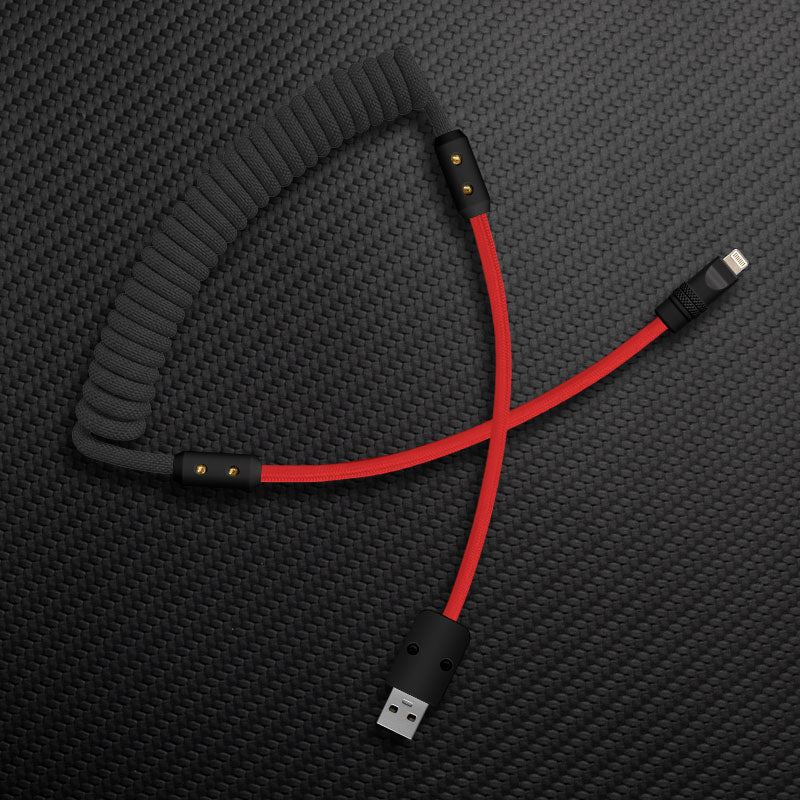 "Curly Chubby" New Colorblock Charge Cable - Image 41