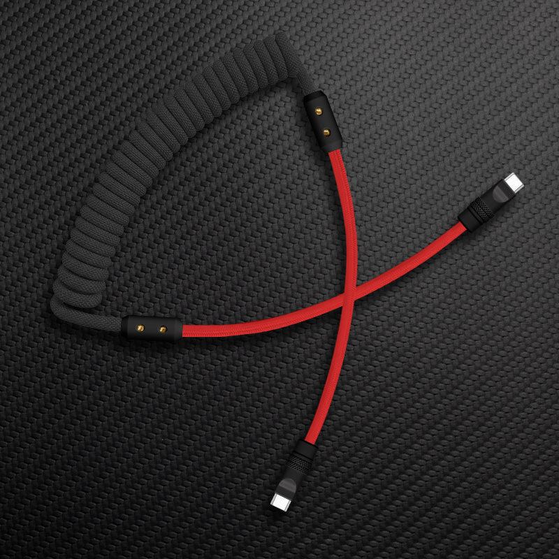"Curly Chubby" New Colorblock Charge Cable - Image 43