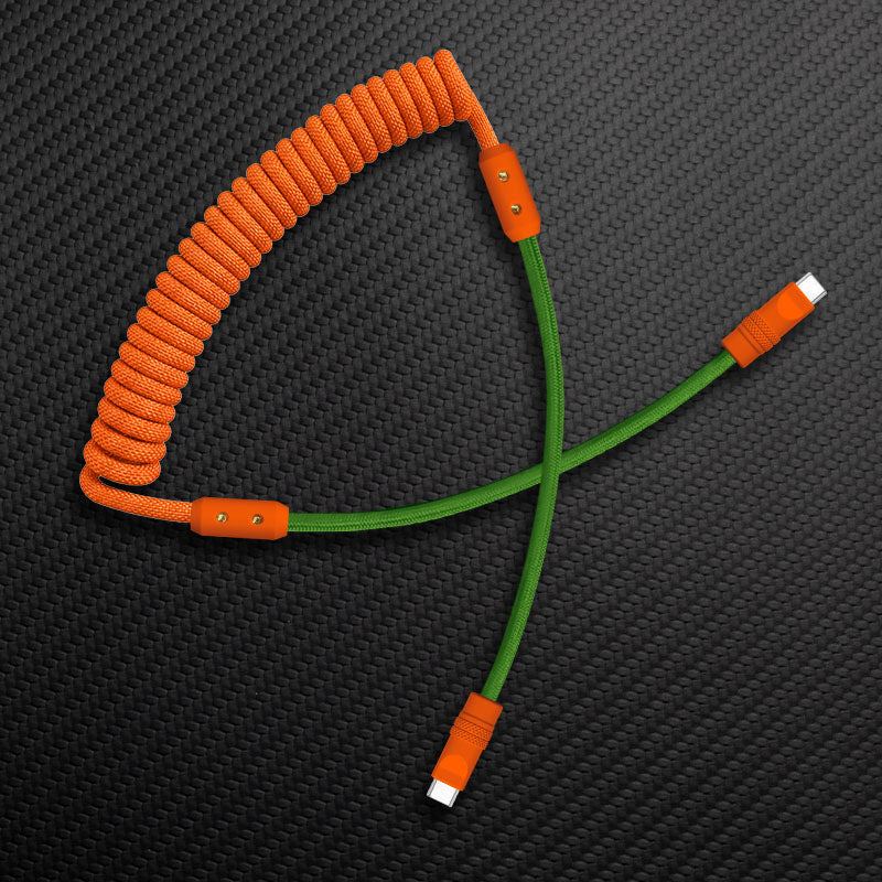 "Curly Chubby" New Colorblock Charge Cable - Image 46
