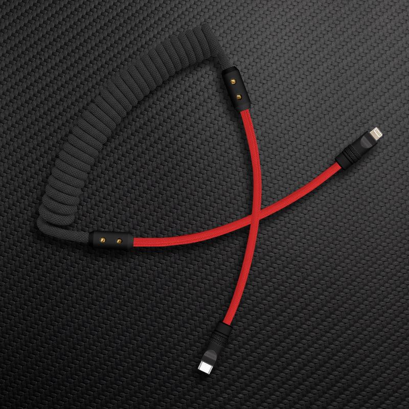 "Curly Chubby" New Colorblock Charge Cable - Image 48