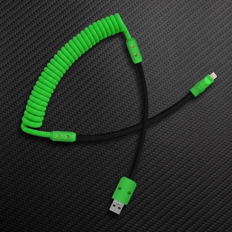 "Curly Chubby" New Colorblock Charge Cable - Image 59