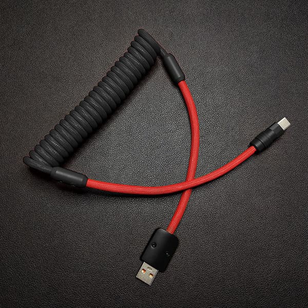 "Curly Chubby" New Colorblock Charge Cable - Image 7