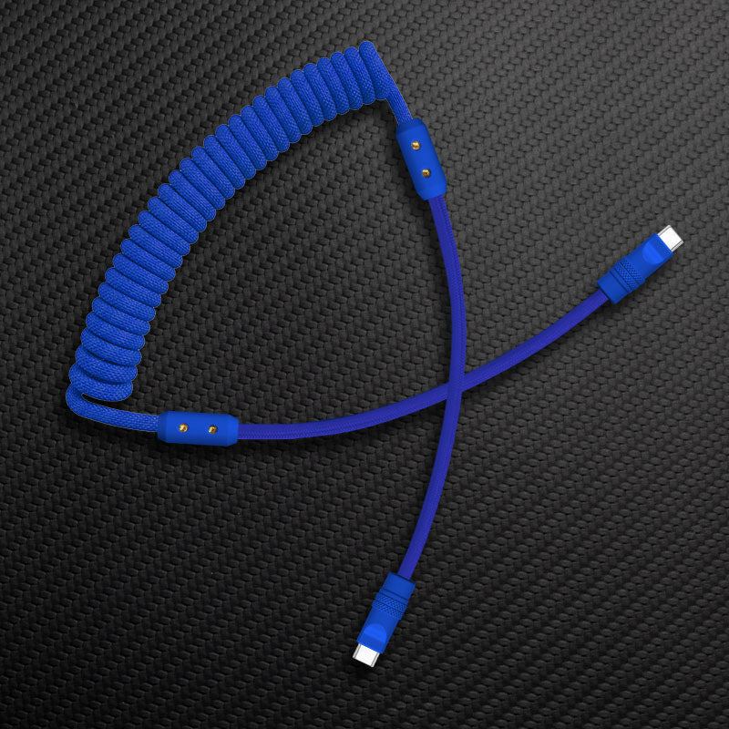 "Curly Chubby" 240W Coiled Braid Fast Charging Cable - Image 8