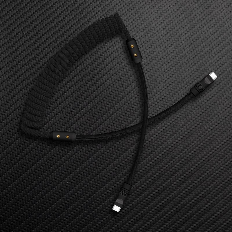 "Curly Chubby" 240W Coiled Braid Fast Charging Cable - Image 9