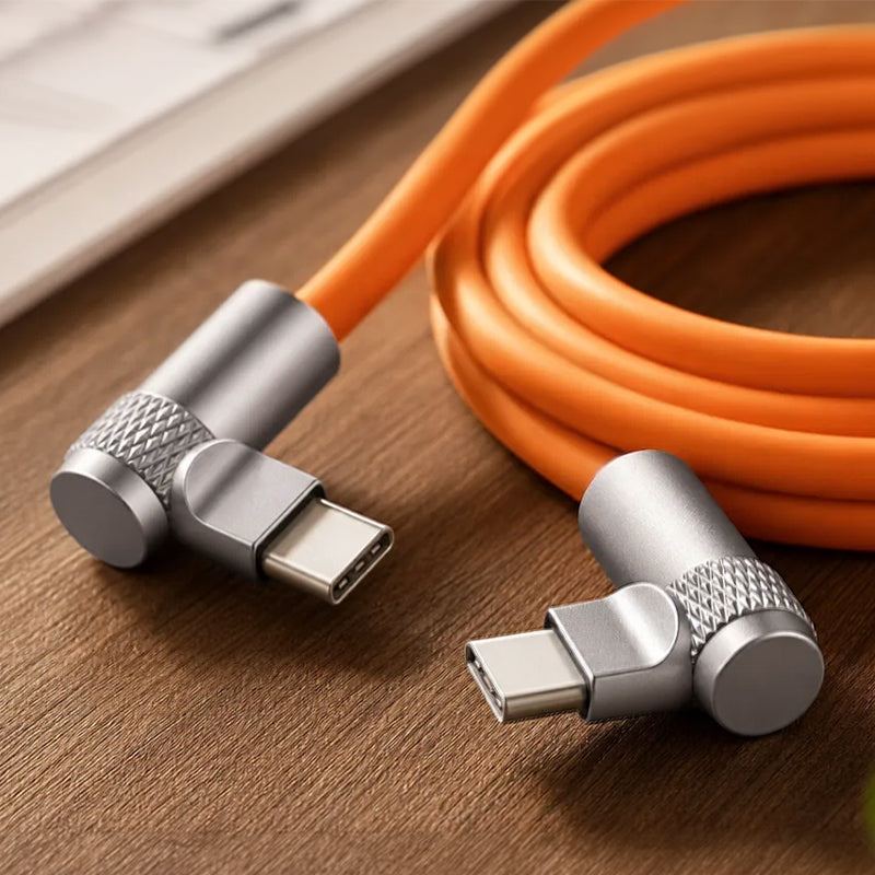 "FlexElbow Pro" 90° Design 240W Fast Charge Cable - Image 4