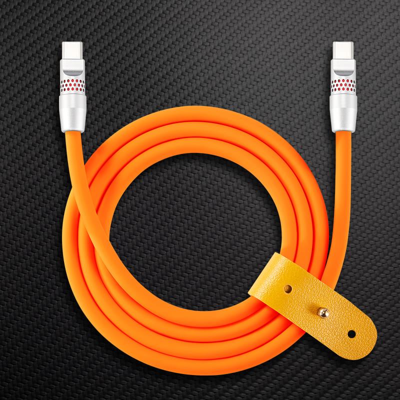"Smile Chubby" 100W Fast Charge Cable With RGB Glow - Image 10