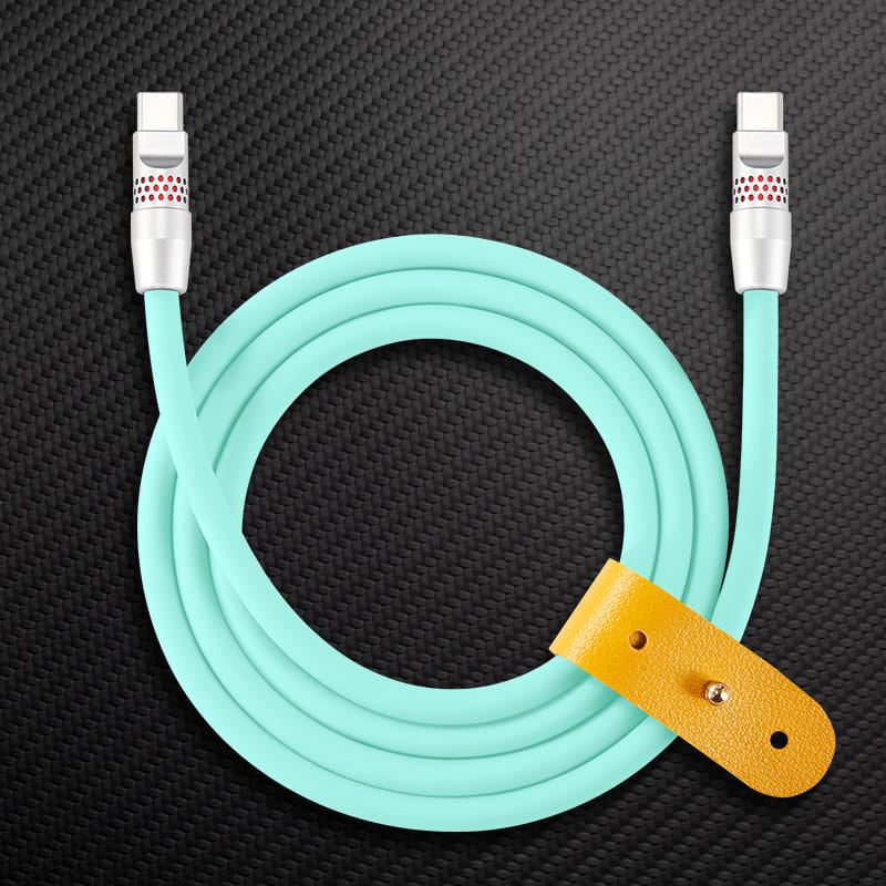 "Smile Chubby" 100W Fast Charge Cable With RGB Glow - Image 12