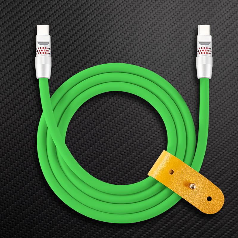 "Smile Chubby" 100W Fast Charge Cable With RGB Glow - Image 17