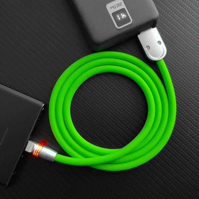 "Smile Chubby" 100W Fast Charge Cable With RGB Glow - Image 2