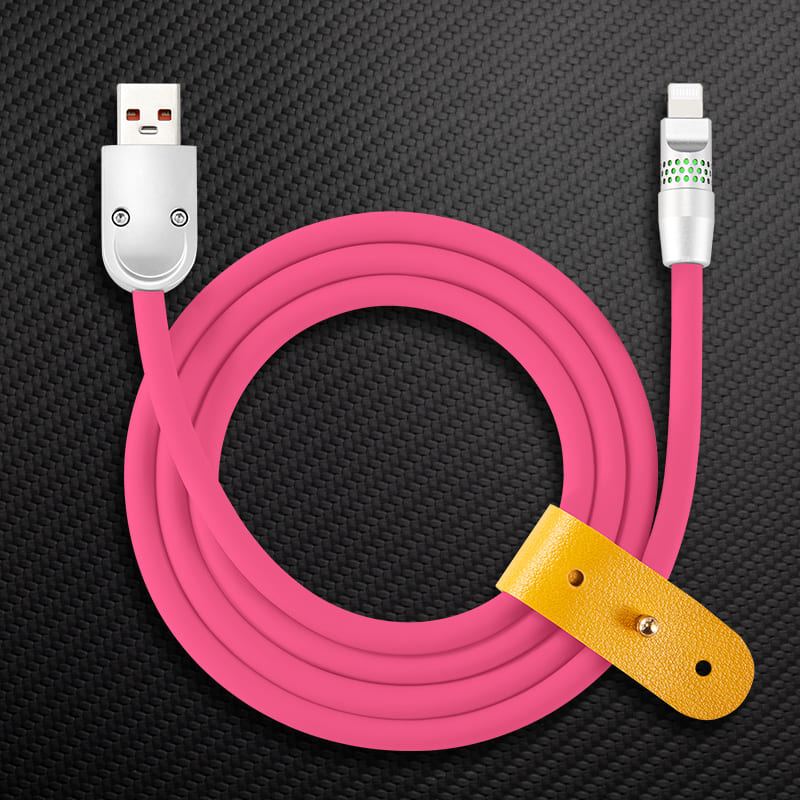 "Smile Chubby" 100W Fast Charge Cable With RGB Glow - Image 29