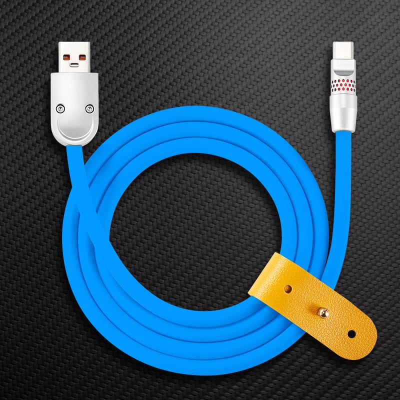 "Smile Chubby" 100W Fast Charge Cable With RGB Glow - Image 43