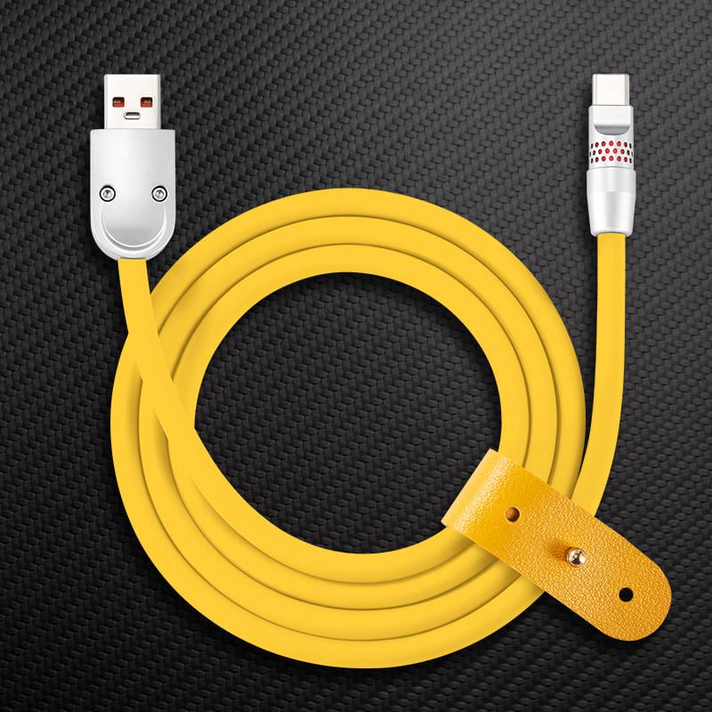 "Smile Chubby" 100W Fast Charge Cable With RGB Glow - Image 48