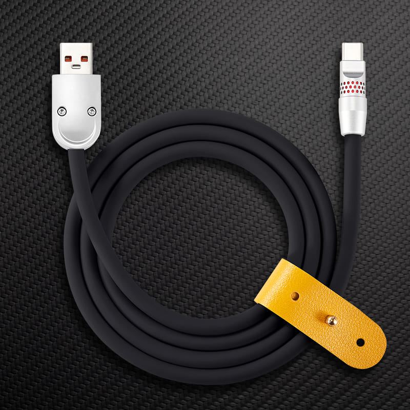 "Smile Chubby" 100W Fast Charge Cable With RGB Glow - Image 53