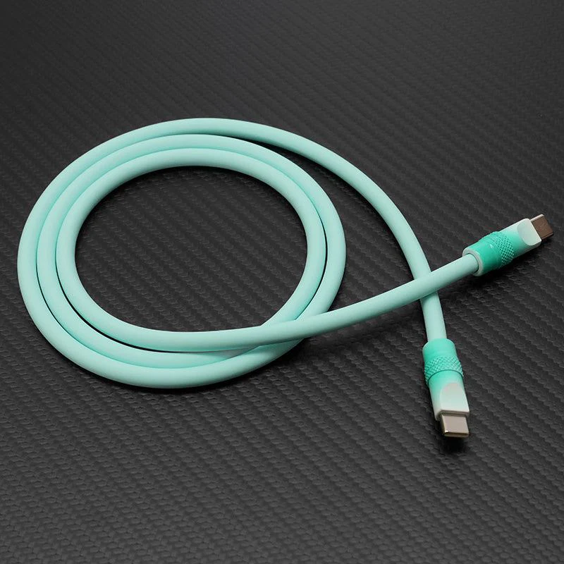 "Gradient Chubby" 240W Gradient Dopamine Charging Cable - Image 5